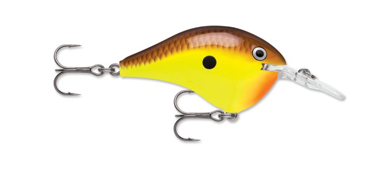 Rapala DT 10 Chartreuse Brown
