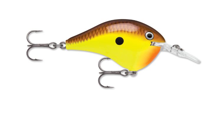 Rapala DT 8 Chartreuse Brown