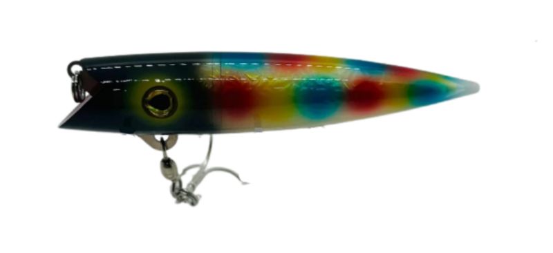 Gator Tackle Full Boat Plug Black Screwball