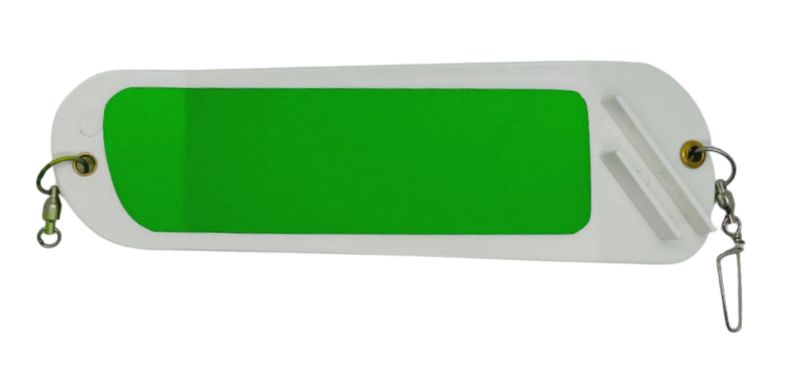 Gator Tackle Flasher 8" Rainbow Leopard Superglow