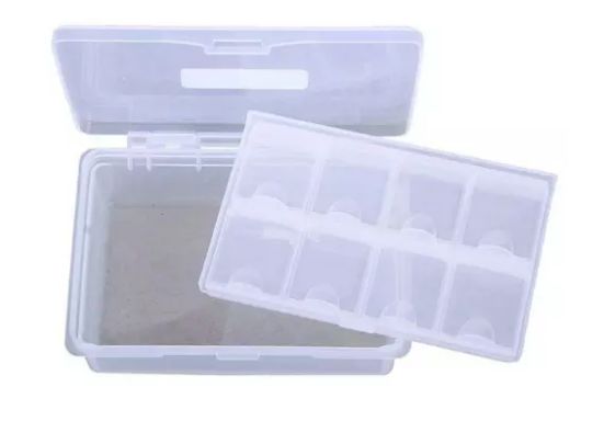 Lakco Tackle Box Clear 6x4"