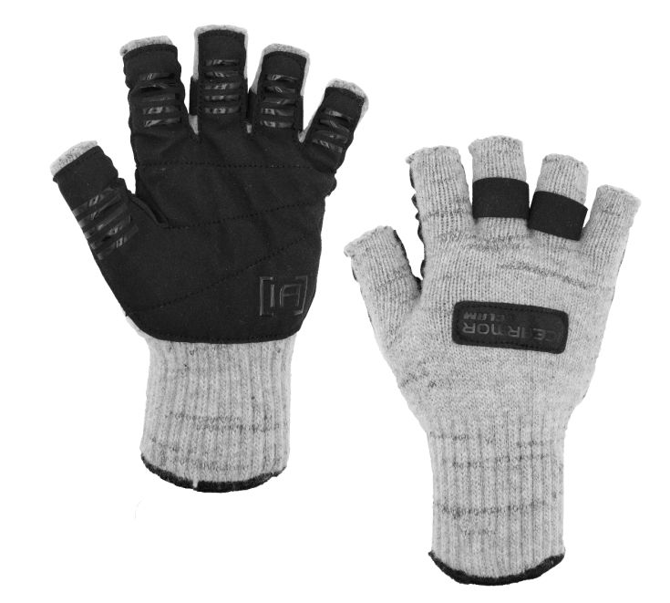 Clam Wooly Fingerless Glove XL