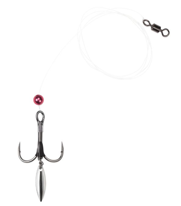 VMC Bladed Predator Rig Single Fluorocarbon Harness #4