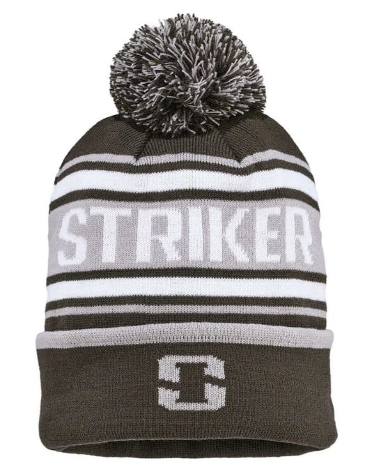 Striker Retro Pom Hat Gunmetal