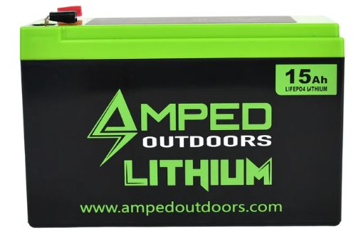 Amped Outdoors LifePO Battery 12V 15Amp