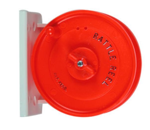 Lakco Rattle Reel Plastic for Wall Mount