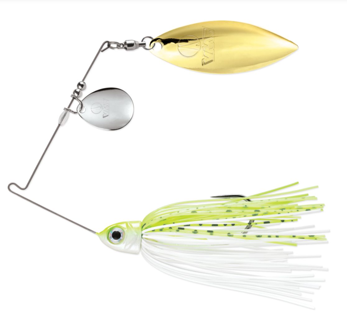 VMC Redline Series Spinnerbait 3/8 Chartreuse White Shad