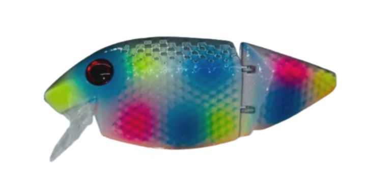 Gator Tackle Jointed Slim Fin Glow Wonderbread