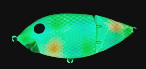 Gator Tackle Jointed Slim Fin Glow Wonderbread