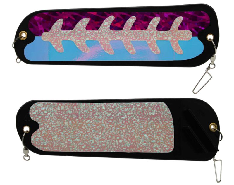 Screamin' Drags 8" Flasher Raspberry Carbon