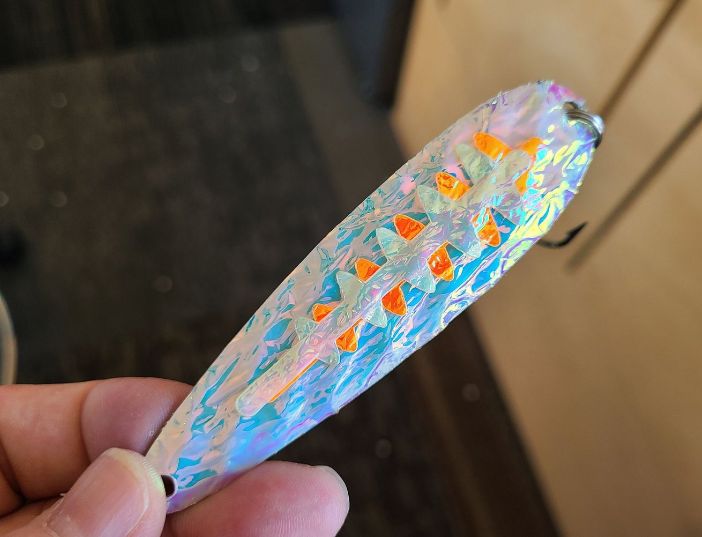 Sooperfly Magnum Nickel Diamond Bluebird