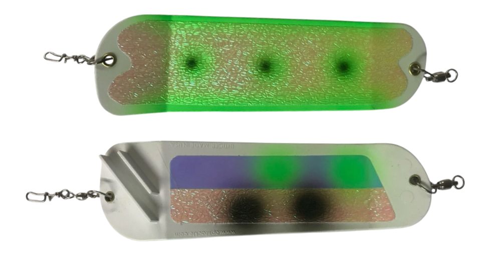 Salmon Candy Flasher 8" White ICON Bam