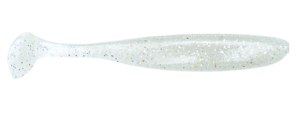Keitech Easy Shiner 4" Clear Silver Glow