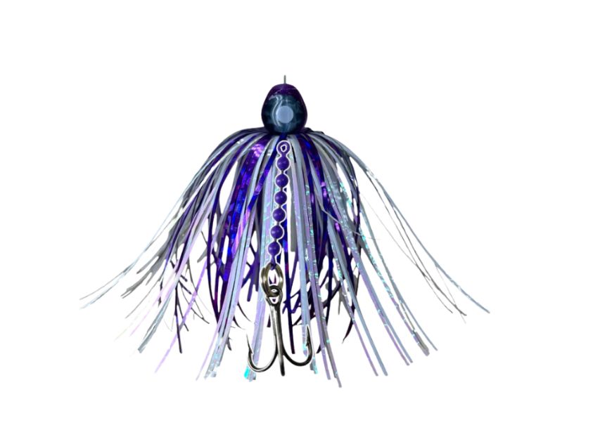 Beaver's Lures Big Eyed Trolling Fly Purple Pirate
