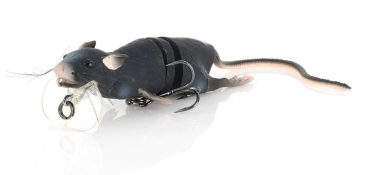 Savage Gear 3D Rat 7.75" Grey