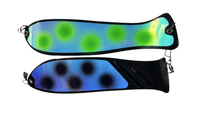 Screamin' Drags 12" Dual Fin Fish Blade Two Face