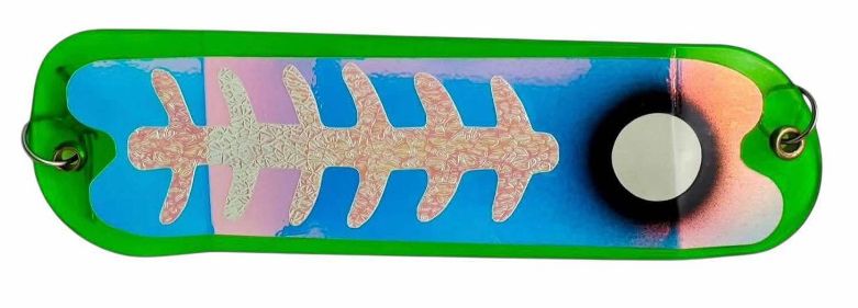 Screamin' Drags 8" Flasher Green White Walker