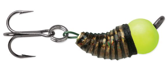 VMC Tungsten Bug Bite Jig 1/16 Glow Chartreuse Flash