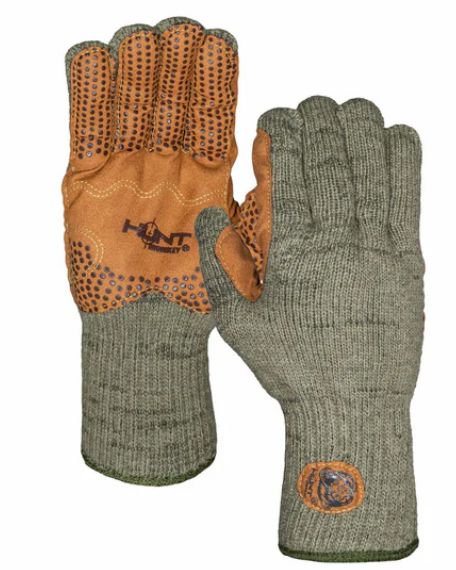 Fish Monkey Long Full Finger Gloves Green Large/XL