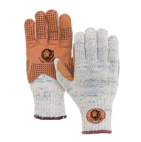Fish Monkey Long Full Finger Gloves Tan Extra Small