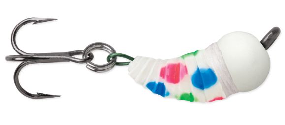 VMC Tungsten Bug Bite Jig 1/32 Glow Wonderbread