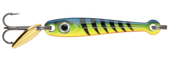 VMC Tungsten Torpedo Spoon 1/8 Glow Hot Perch