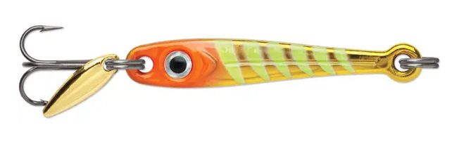 VMC Tungsten Torpedo Spoon 1/8 Glow Juicy Lucy