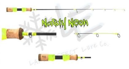 Lake Effect Pannie Stopper Nasty Neon 28" UL Ice Rod