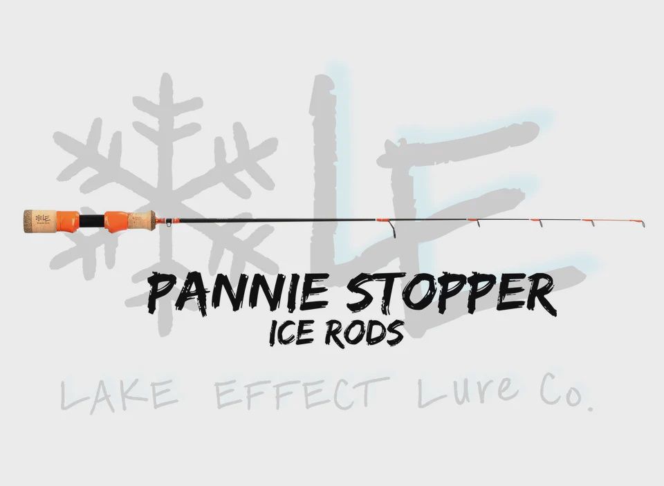 Lake Effect Pannie Stopper Orange 32" UL Ice Rod