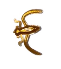 BY Baits Boatman Bug Gold Pearl