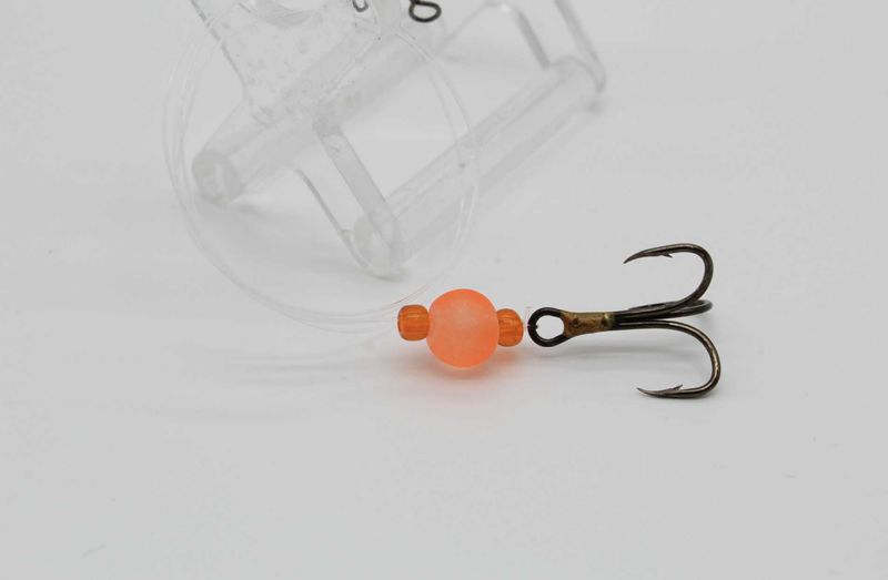 Plum Creek Fluorocarbon Rig 8# #10 Orange Crush