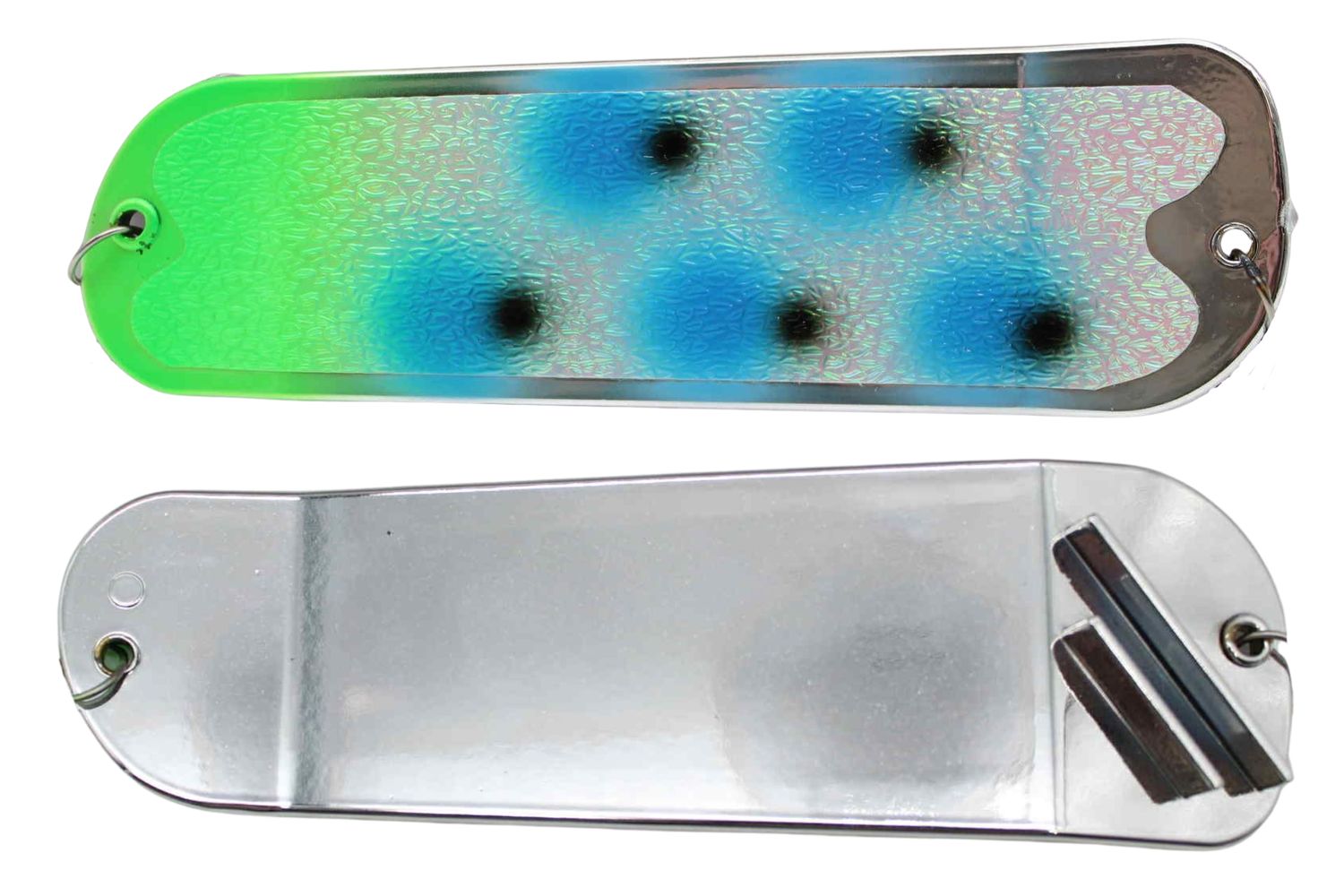 Doc's Custom 8" Flasher Reverse Blue Moon Cricket