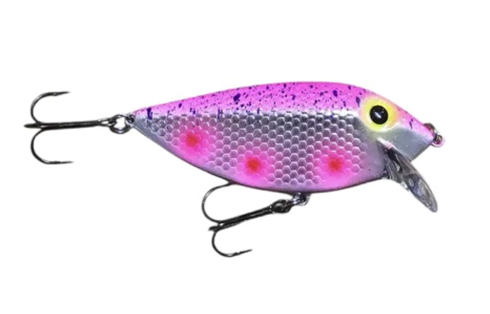 Mr Chrome Coho Crank Pink Chum