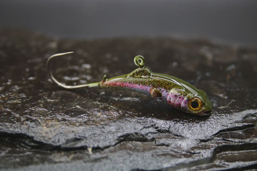 Meegs Original Jig Elite 1/4 oz Real Rainbow Trout