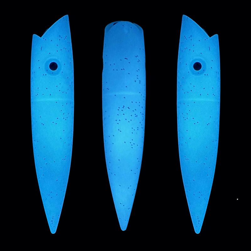 Silver Horde Ace Hi Plug 5" UV Ex-Blue Glow