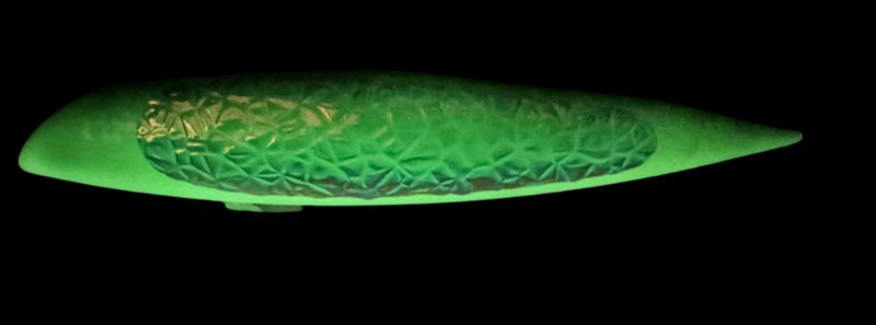 Northeast Troller Plug 4.25" Confused Carlson Green
