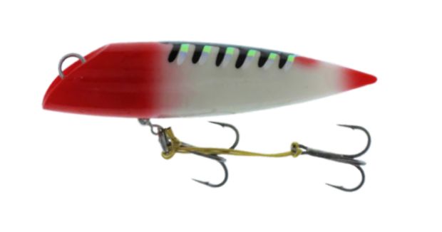 Northeast Troller Plug 4.25" Red Oscar Green Glow