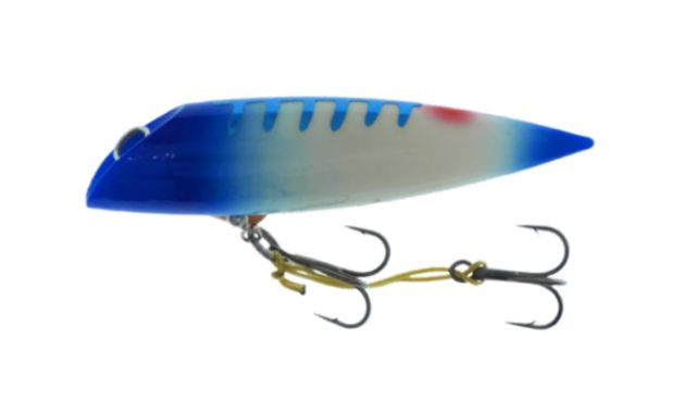 Northeast Troller Plug 4.25" Blue Jeans Blue Glow