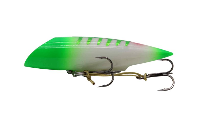Northeast Troller Plug 4.25" Green Jeans Green Glow