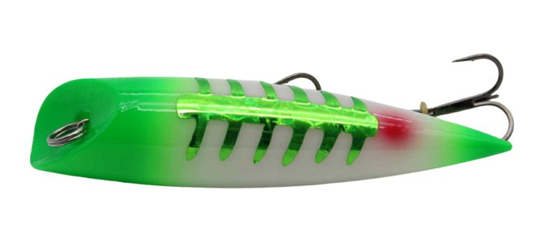Northeast Troller Plug 4.25" Green Jeans Green Glow