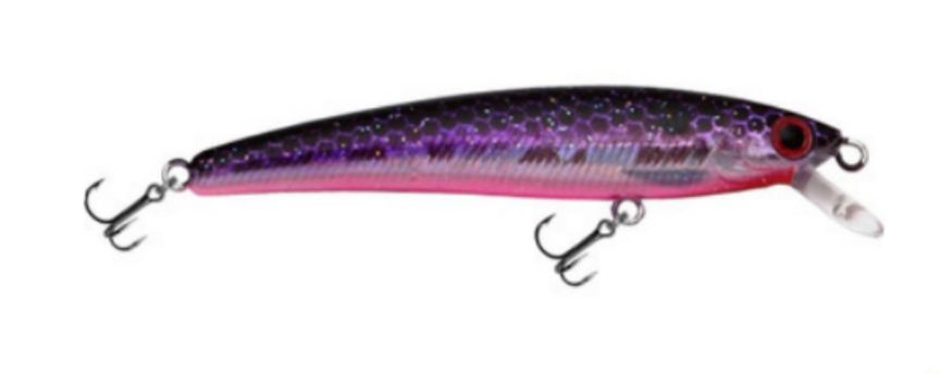 Challenger Micro Minnow Purple Shad
