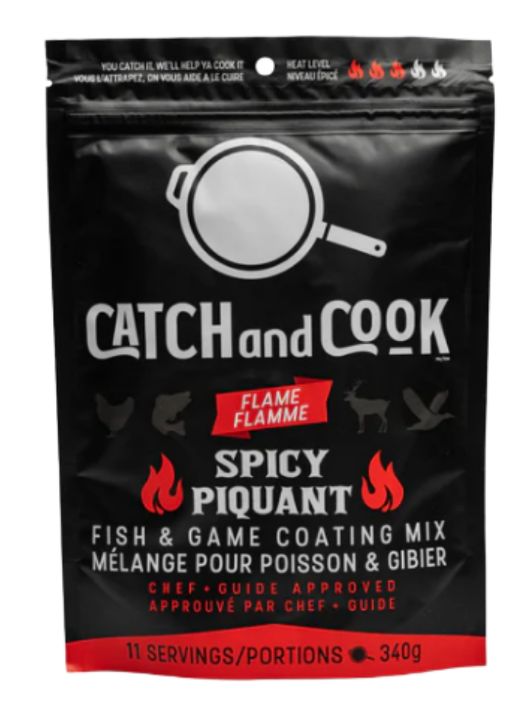 Catch &amp; Cook Fish and Game Coating Mix Spicy