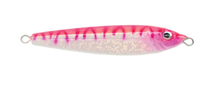 P-Line Laser Minnow 1oz Pink Tiger Glow