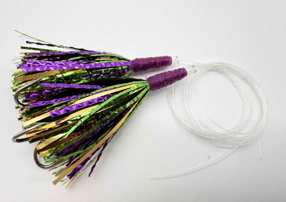 Screamin' Drags Slider Rigs 2pk Mardi Gras