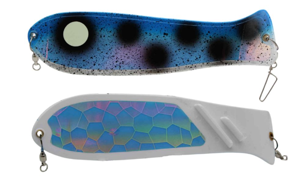 Screamin' Drags 10" Dual Fin Fish Blade Blue Goby