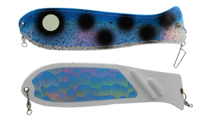 Screamin' Drags 10" Dual Fin Fish Blade Blue Goby