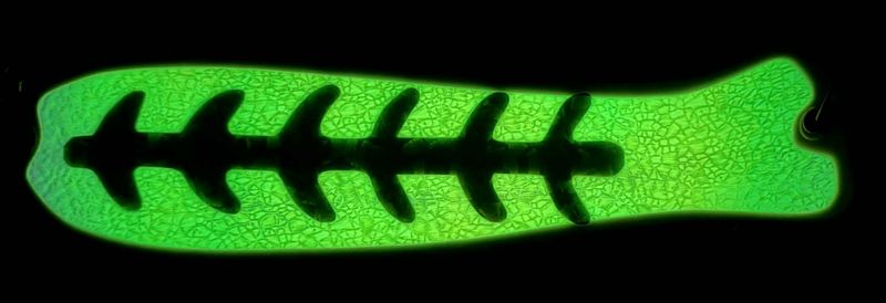 Screamin' Drags 10" Dual Fin Fish Blade Kryptonite