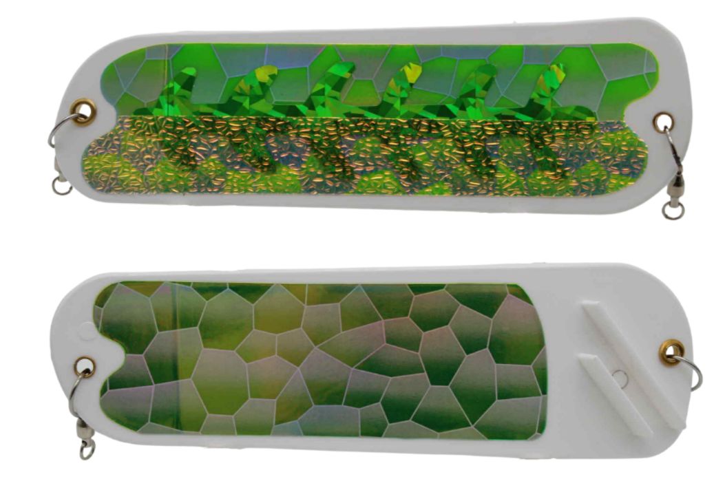 Screamin' Drags 8" Flasher White Toxic UV