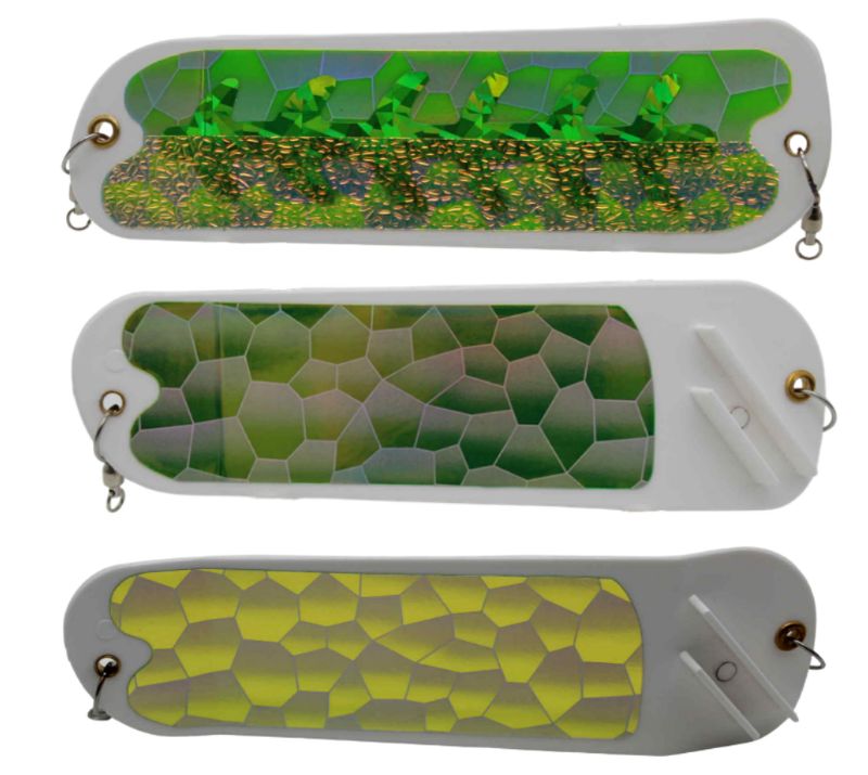 Screamin' Drags 8" Flasher White Toxic UV