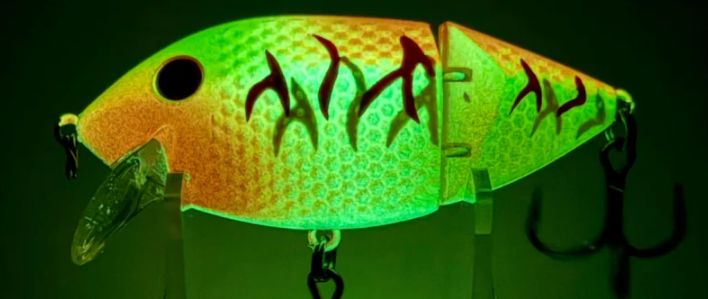 Gator Tackle Jointed Slim Fin Fire Charms